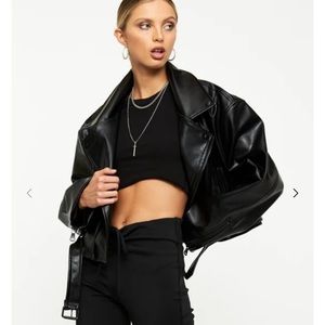 Lioness Staten Island Leather jacket